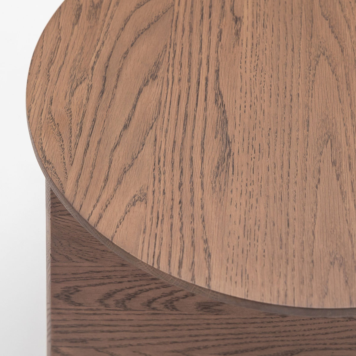 Jaunt Side Table - Latte Oak - Side Tables Tolv Loom Collection Dubai