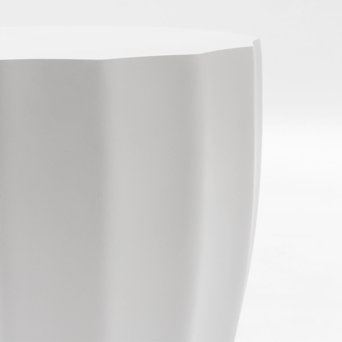 Joy Stool - Chalk - Side Tables Loom Collection Loom Collection Dubai