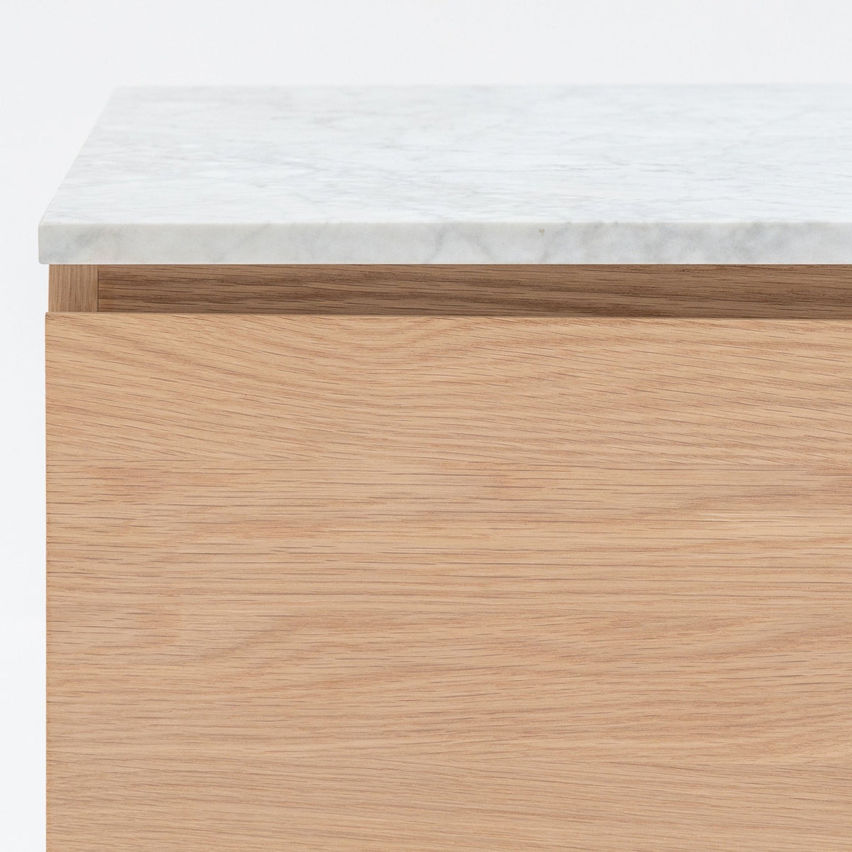 Kami 220 Entertainment Unit - Blonde Oak & Bianca Carrara - TV and Entertainment Units Tolv Loom Collection Dubai
