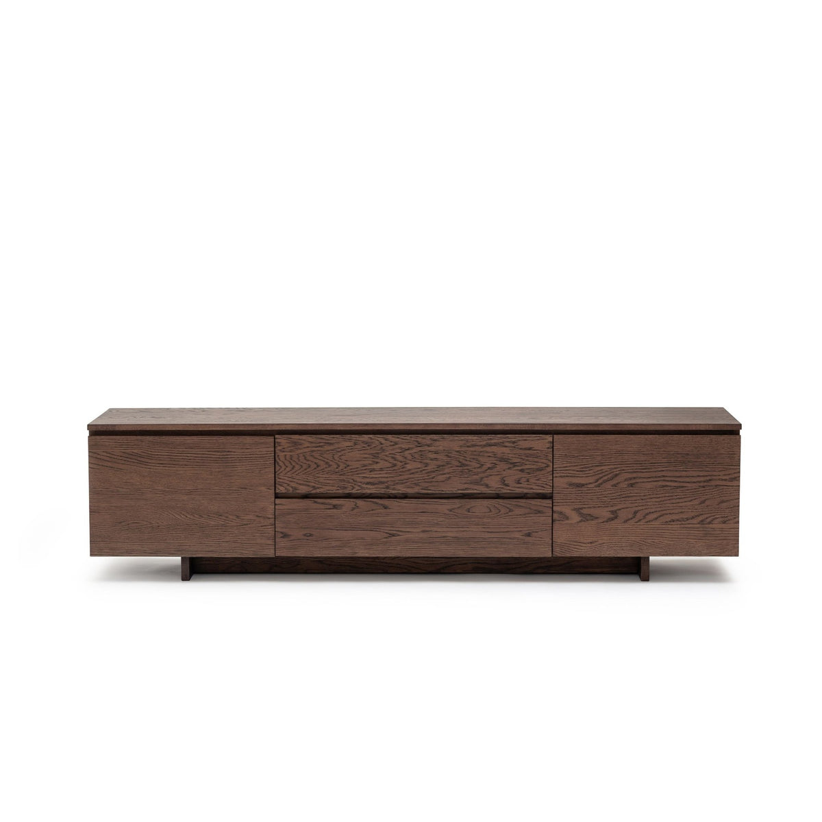 Kami 220 Entertainment Unit - Espresso Oak - TV and Entertainment Units Tolv Loom Collection Dubai