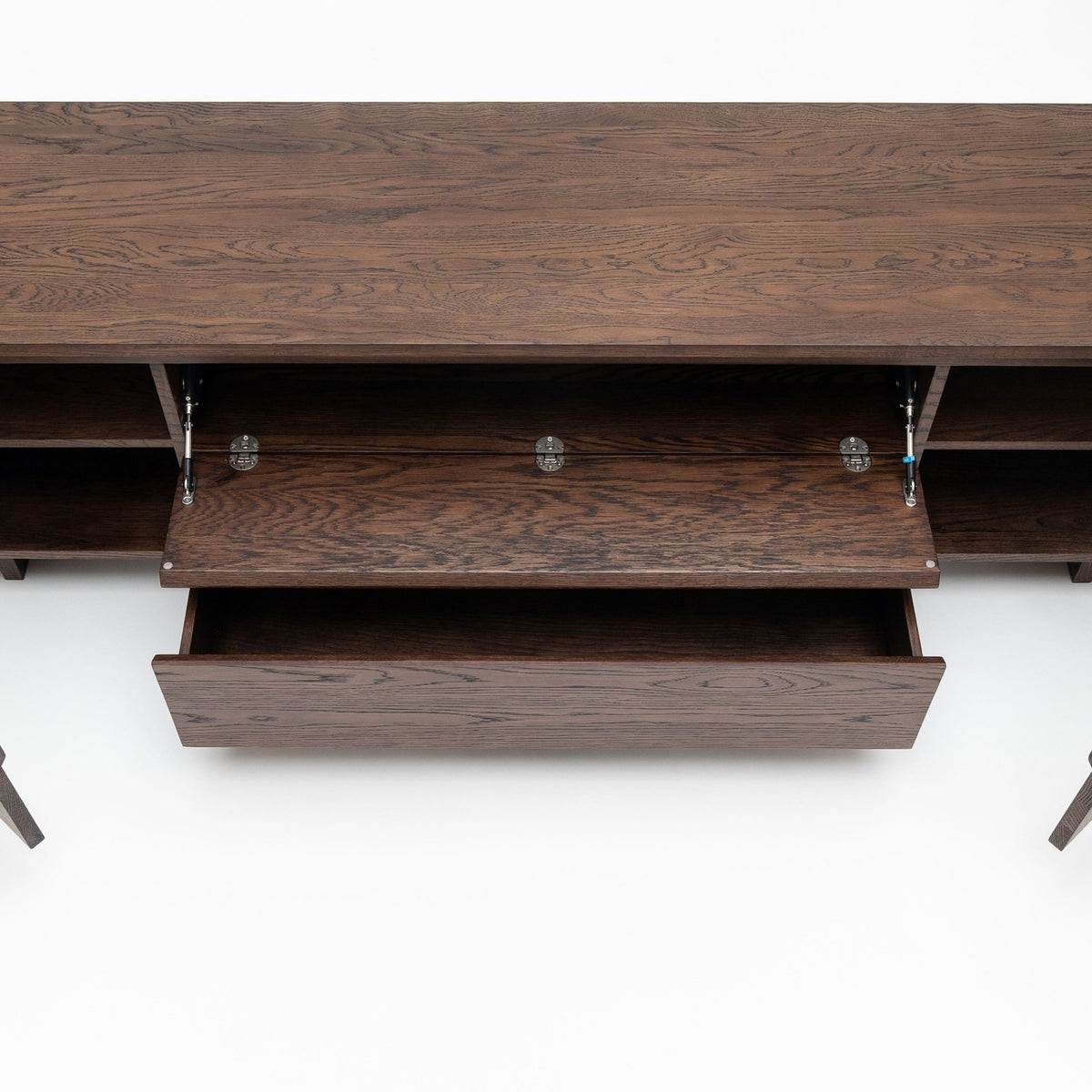 Kami 220 Entertainment Unit - Espresso Oak - TV and Entertainment Units Tolv Loom Collection Dubai