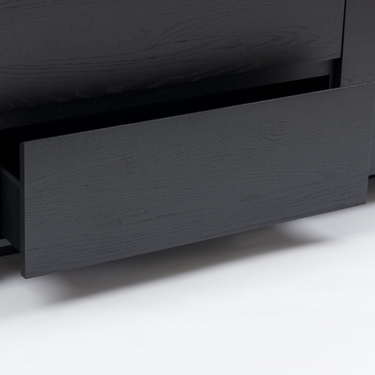 Kami 220 Sideboard - Black Oak & Travertine - Buffets & Sideboards Tolv Loom Collection Dubai