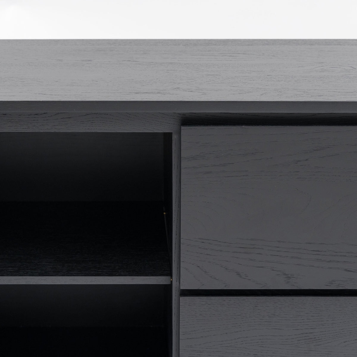 Kami 220 Sideboard - Black Oak - Buffets & Sideboards Tolv Loom Collection Dubai