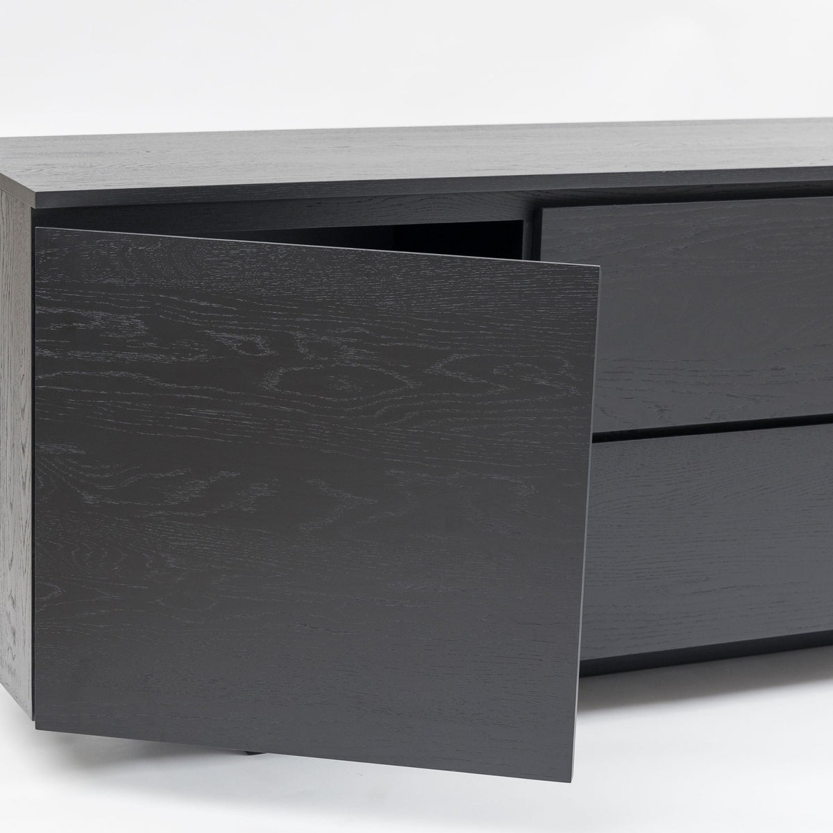 Kami 220 Sideboard - Black Oak - Buffets & Sideboards Tolv Loom Collection Dubai