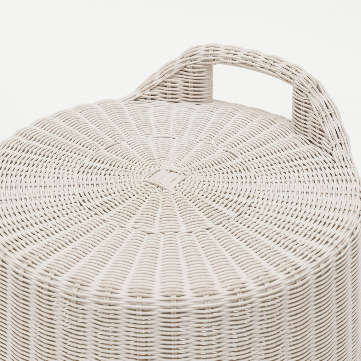 Kos Stool - Chalk - Side Tables Loom Collection Loom Collection Dubai