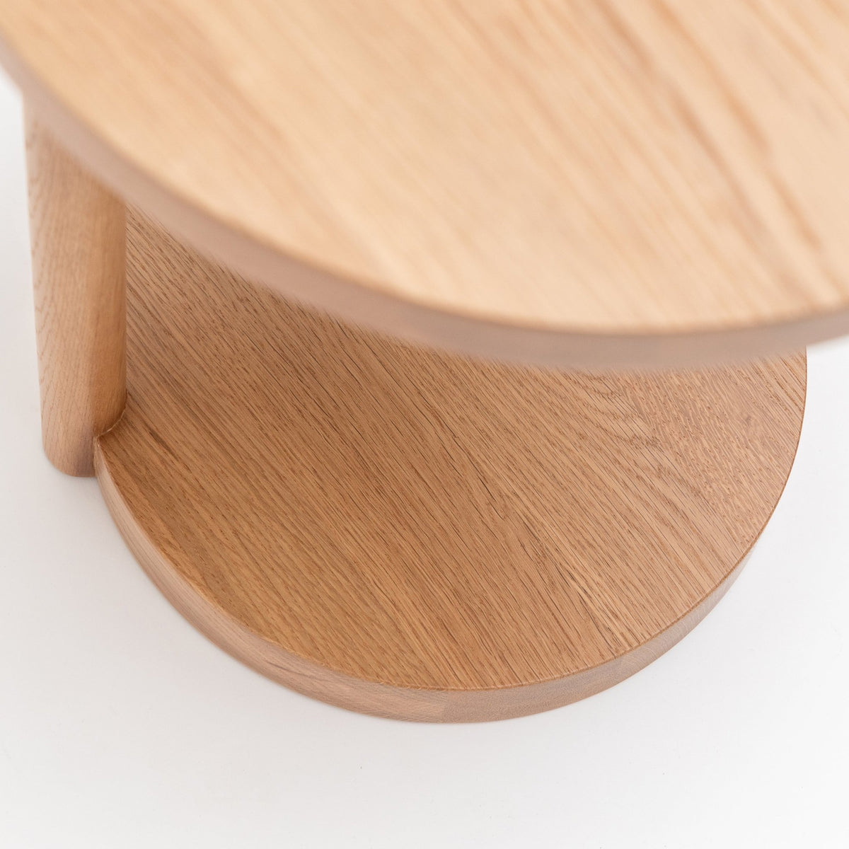 Layer End Table - Light Oak