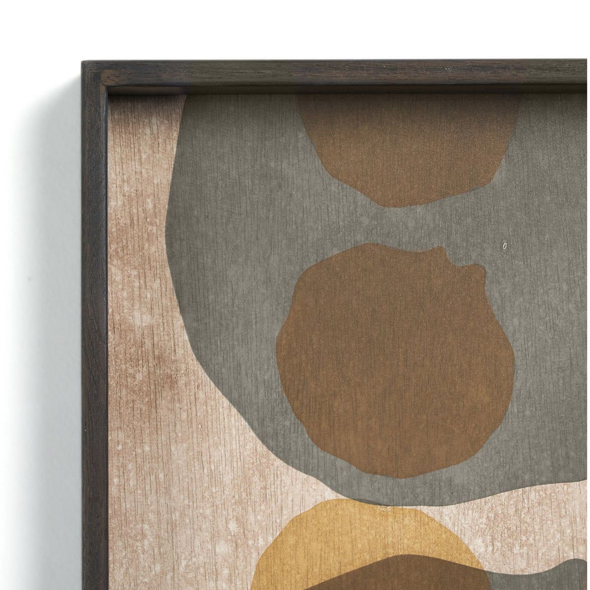 Layered Dots Square Glass Tray