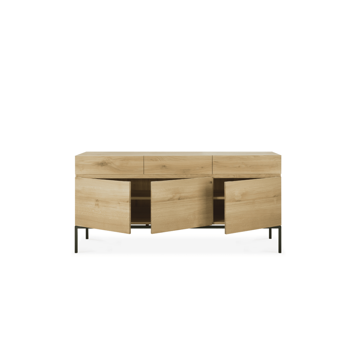 Ligna Sideboard - Oak - Buffets & Sideboards Ethnicraft Loom Collection Dubai