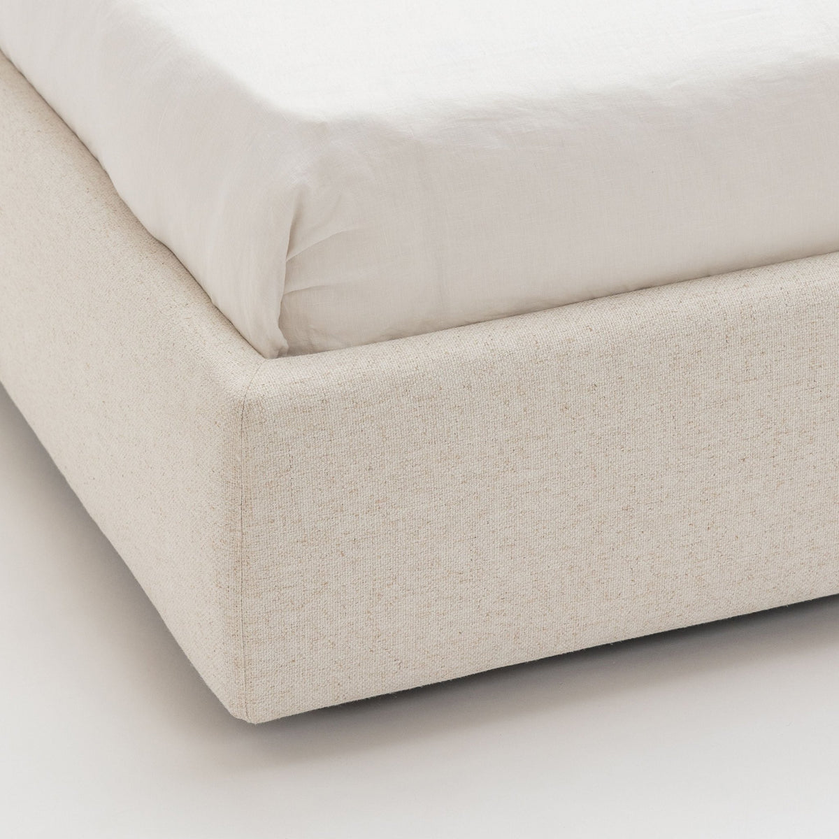 Lorenzo Bed With Storage - Beige - Beds Loom Collection Loom Collection Dubai