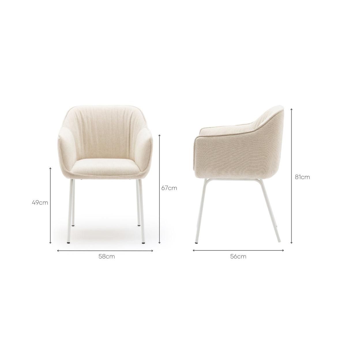 Lucas Chair - Flint