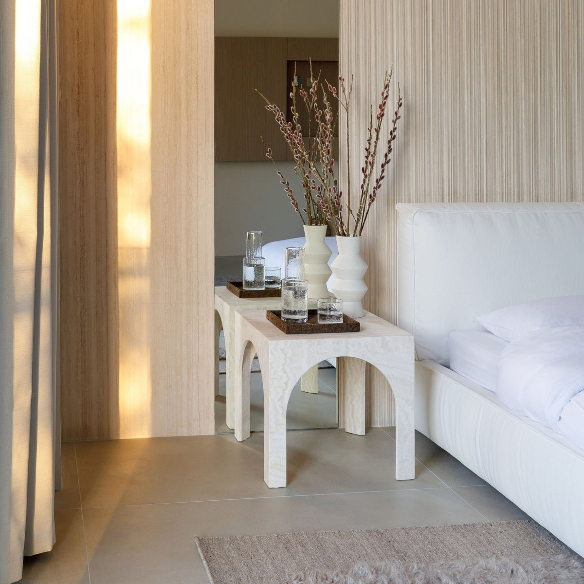 Luna Side Table - Side Tables Loom Collection Loom Collection Dubai