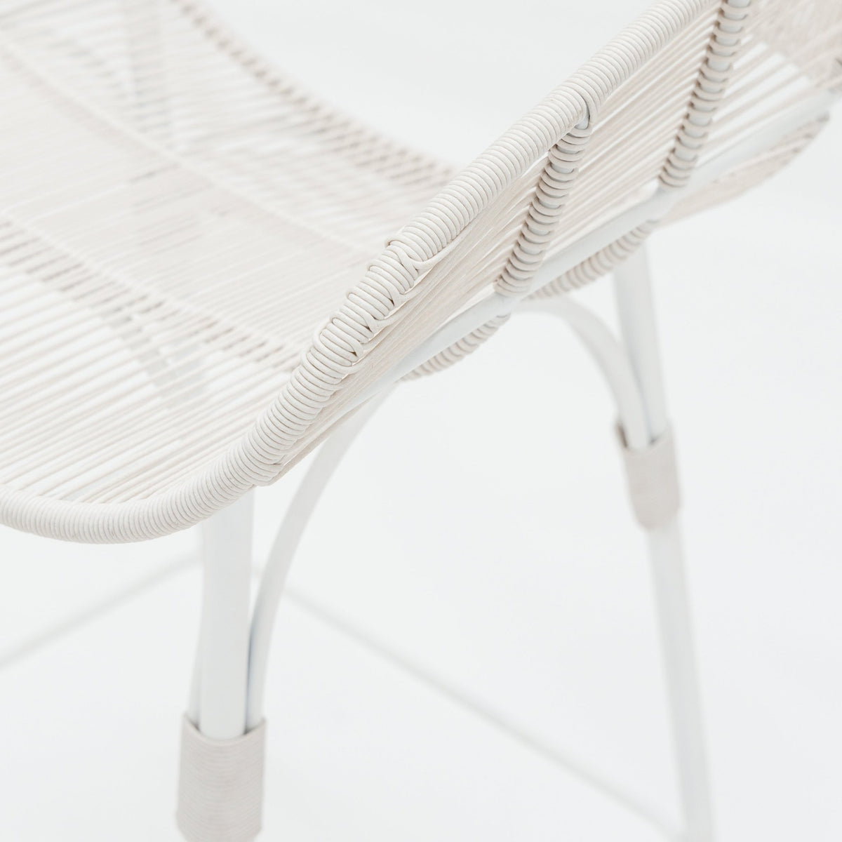 Marina Bar Stool - Stonewhite & Chalk