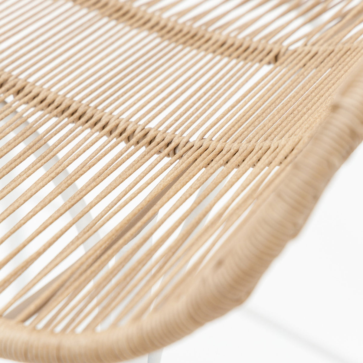 Marina Bar Stool - Stonewhite & Natural