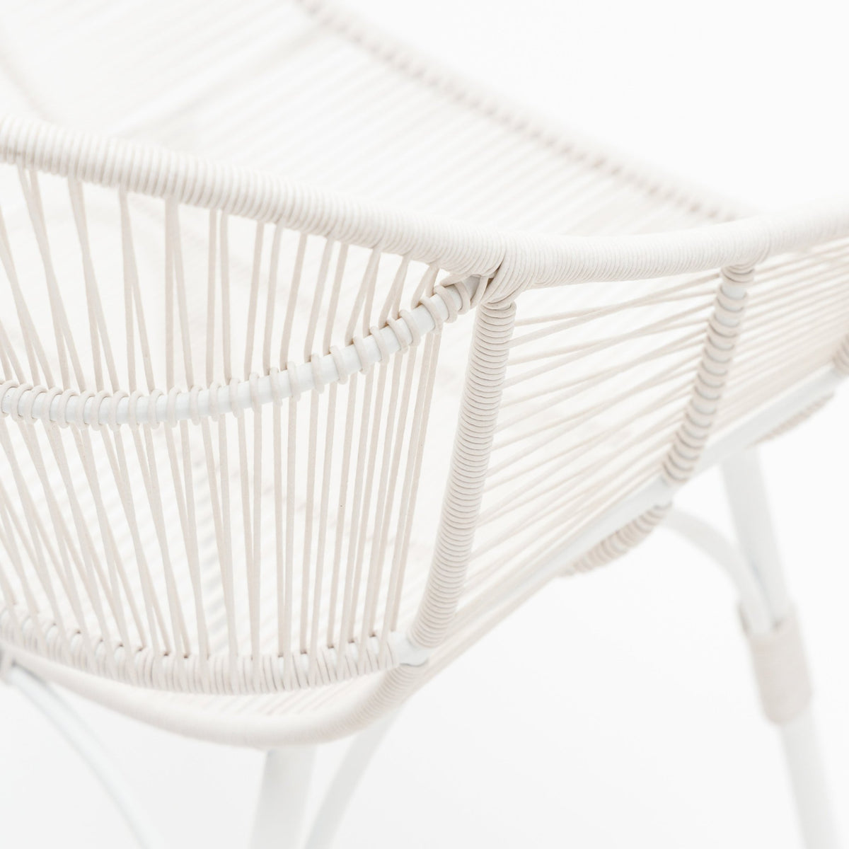 Marina Dining Armchair - Stonewhite & Chalk