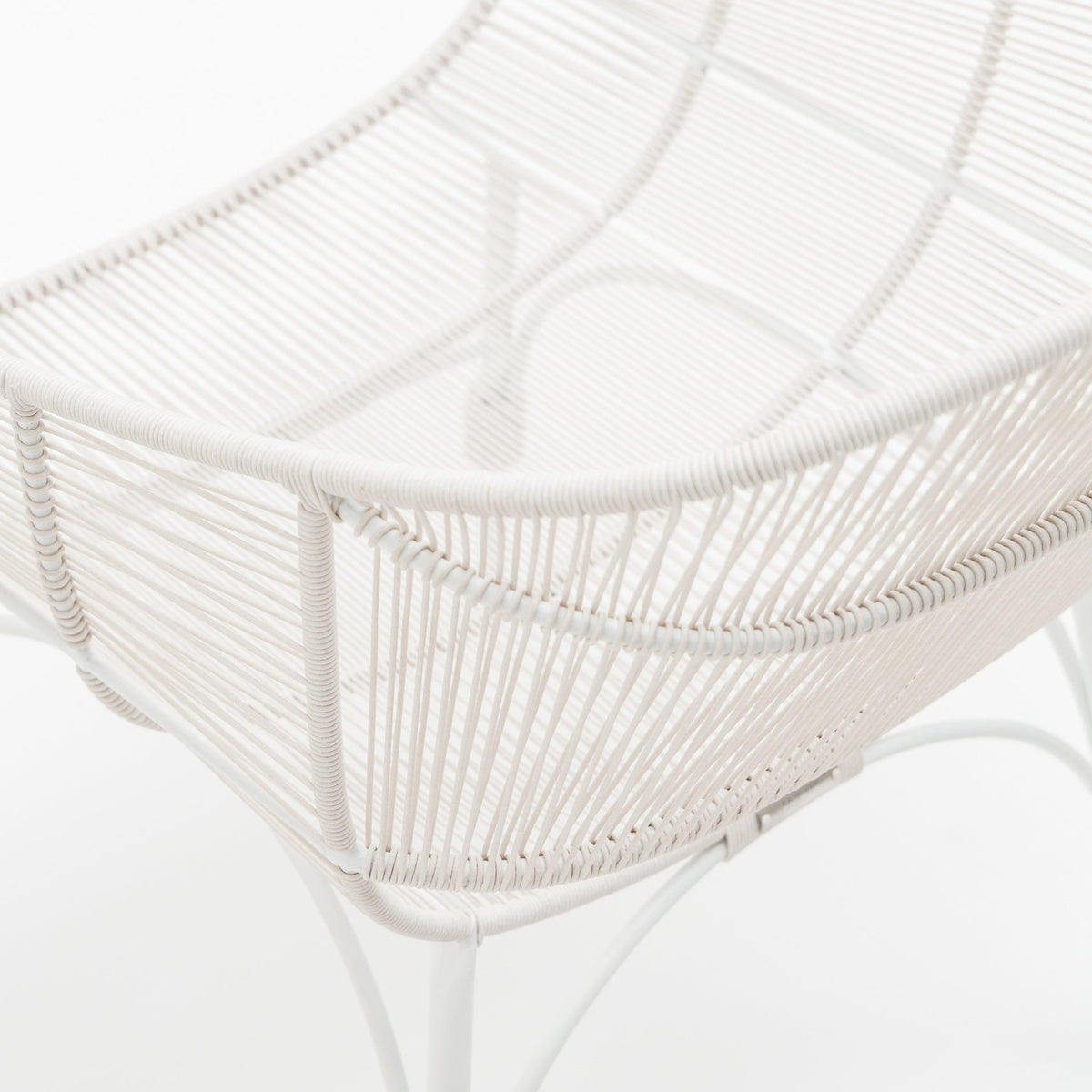 Marina Lounge Chair - Stonewhite Chalk