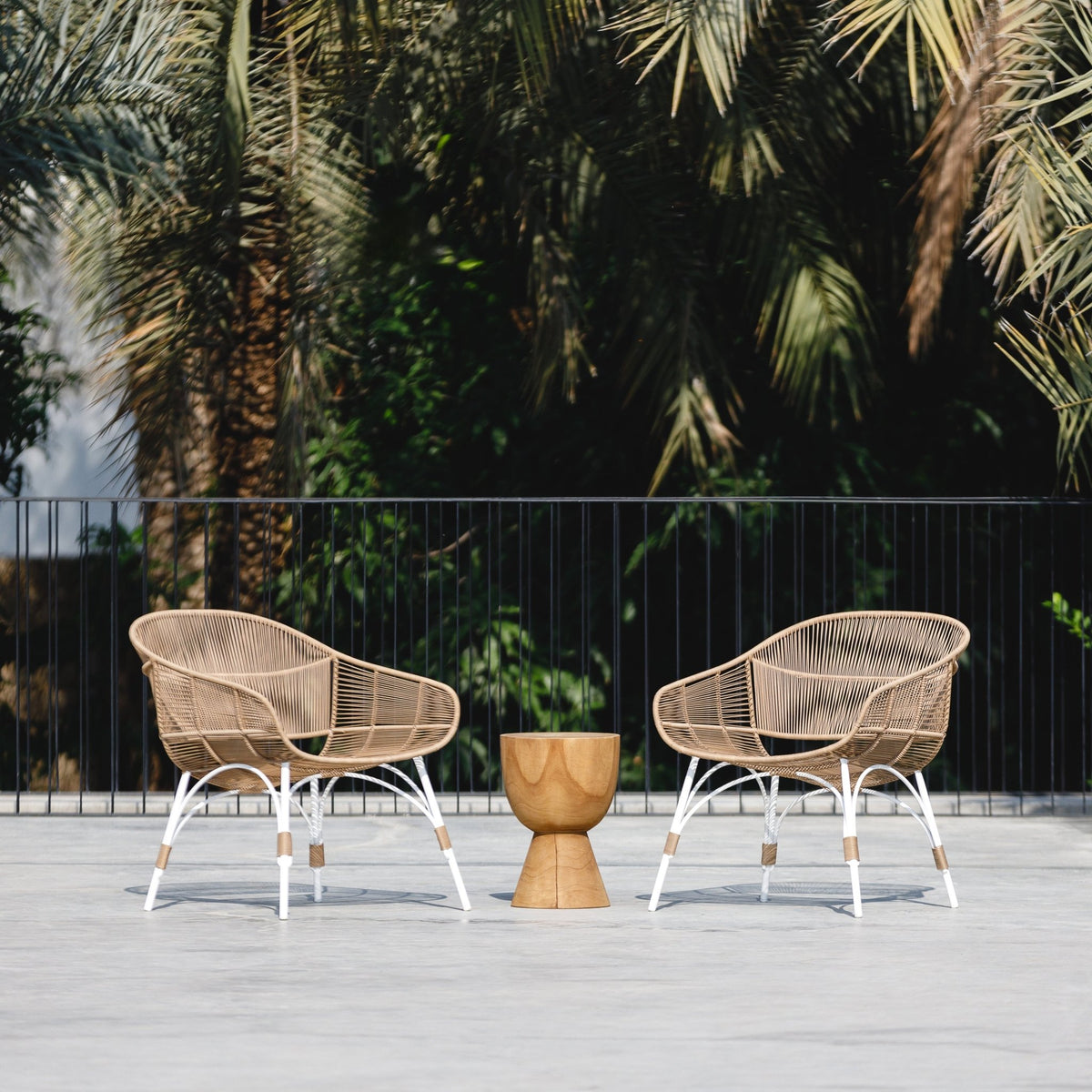 Marina Lounge Chair - Stonewhite Natural