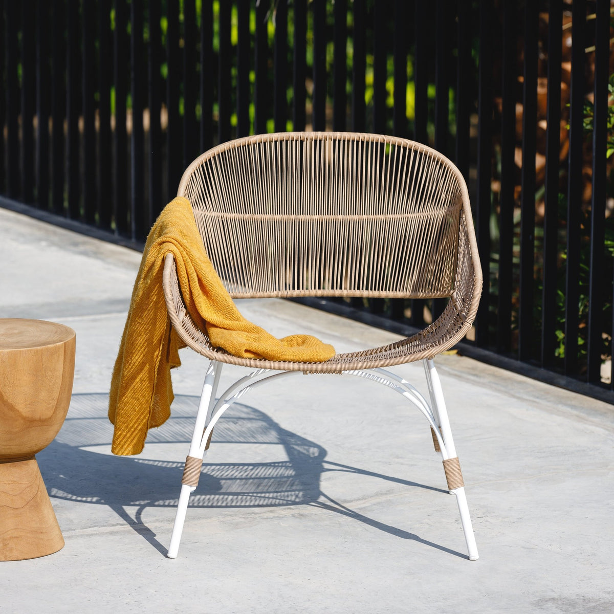 Marina Lounge Chair - Stonewhite Natural