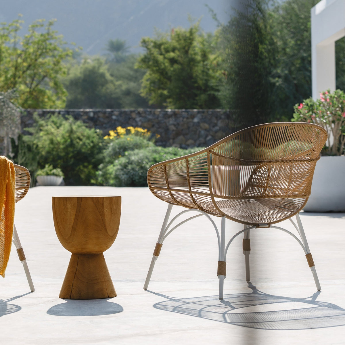 Marina Lounge Chair - Stonewhite Natural