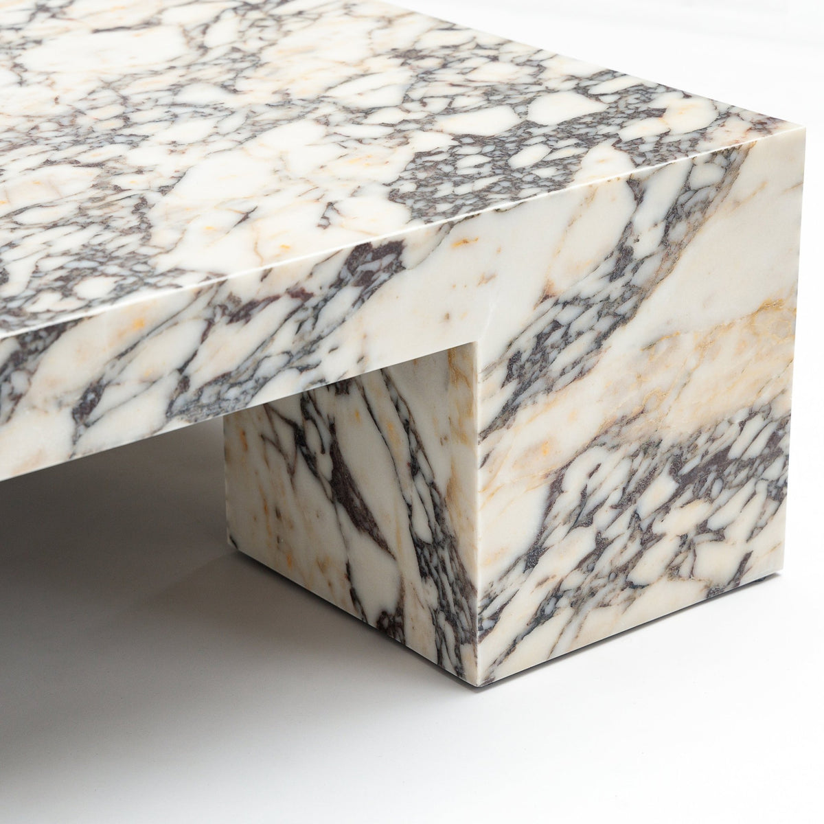 Marlowe Coffee Table - Calacatta Viola - Coffee Tables Loom Collection Loom Collection Dubai