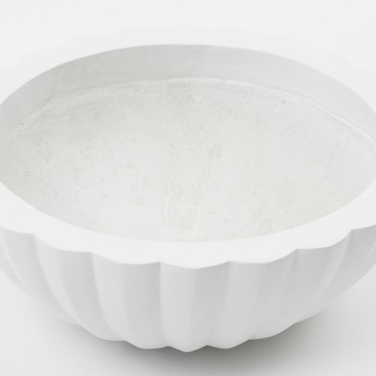 Maven Low Bowl 70 - Chalk - Pots & Planters Loom Collection Loom Collection Dubai