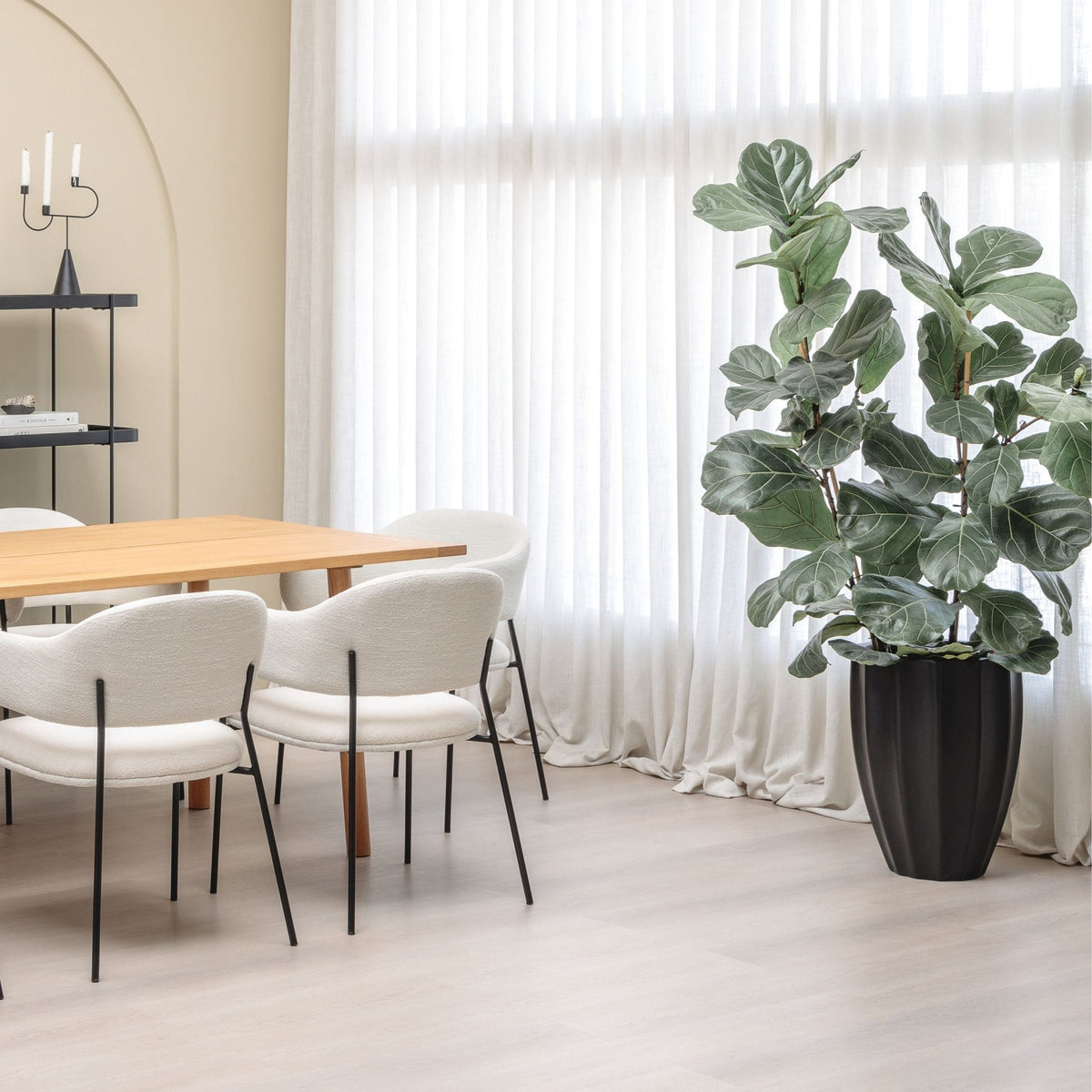 Maven Planter - Black - Pots & Planters Loom Collection Loom Collection Dubai