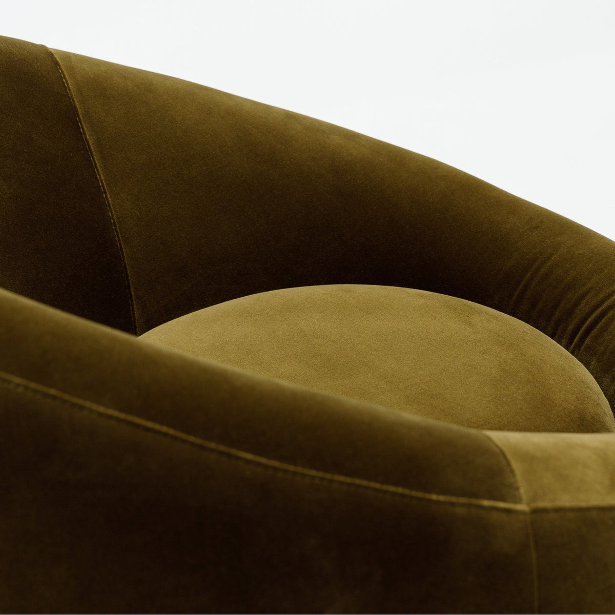 Meg Swivel Chair - Moss