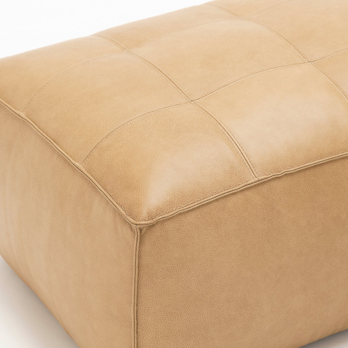 Muse Ottoman - Arena Leather