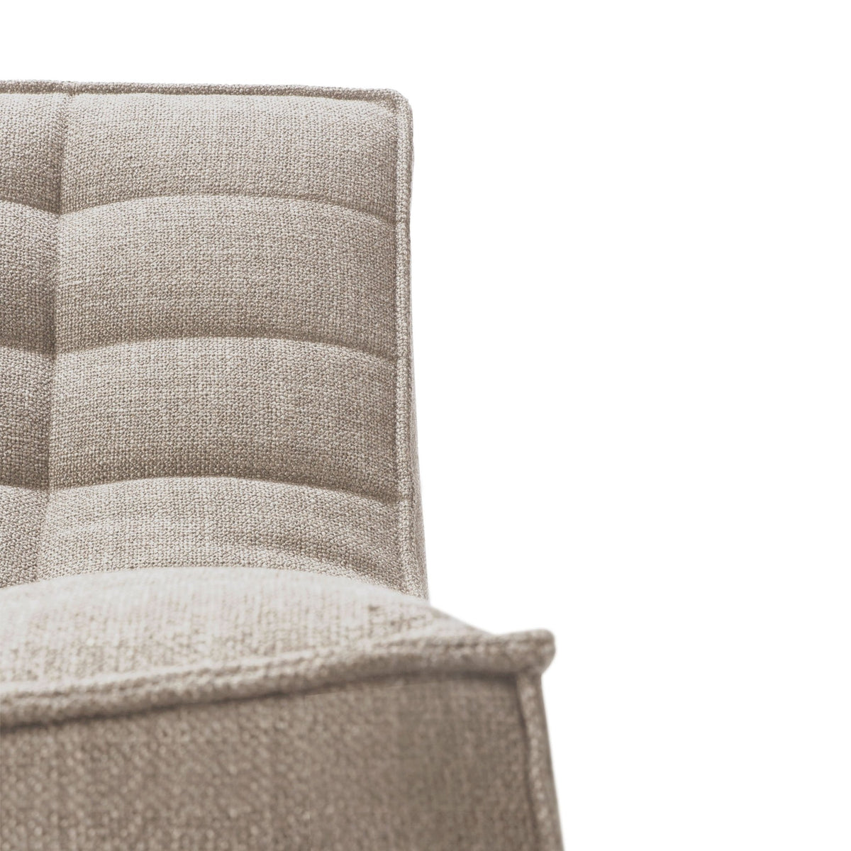 N701 Sofa - Beige - 1 Seater