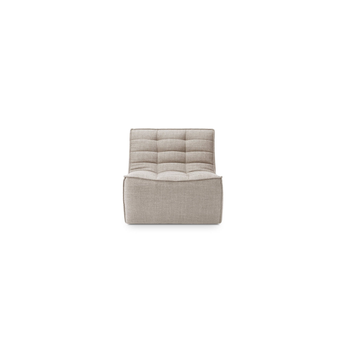 N701 Sofa - Beige - 1 Seater