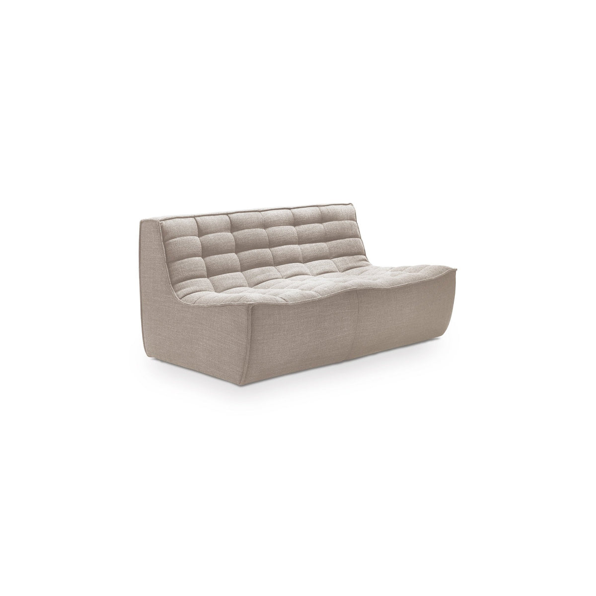 N701 Sofa - Beige - 2 Seater