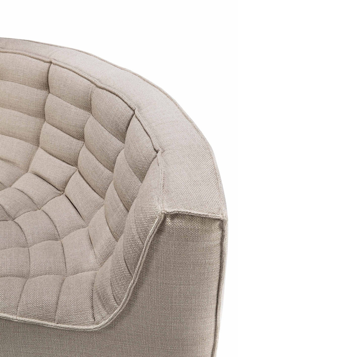 N701 Sofa - Beige - Round Corner