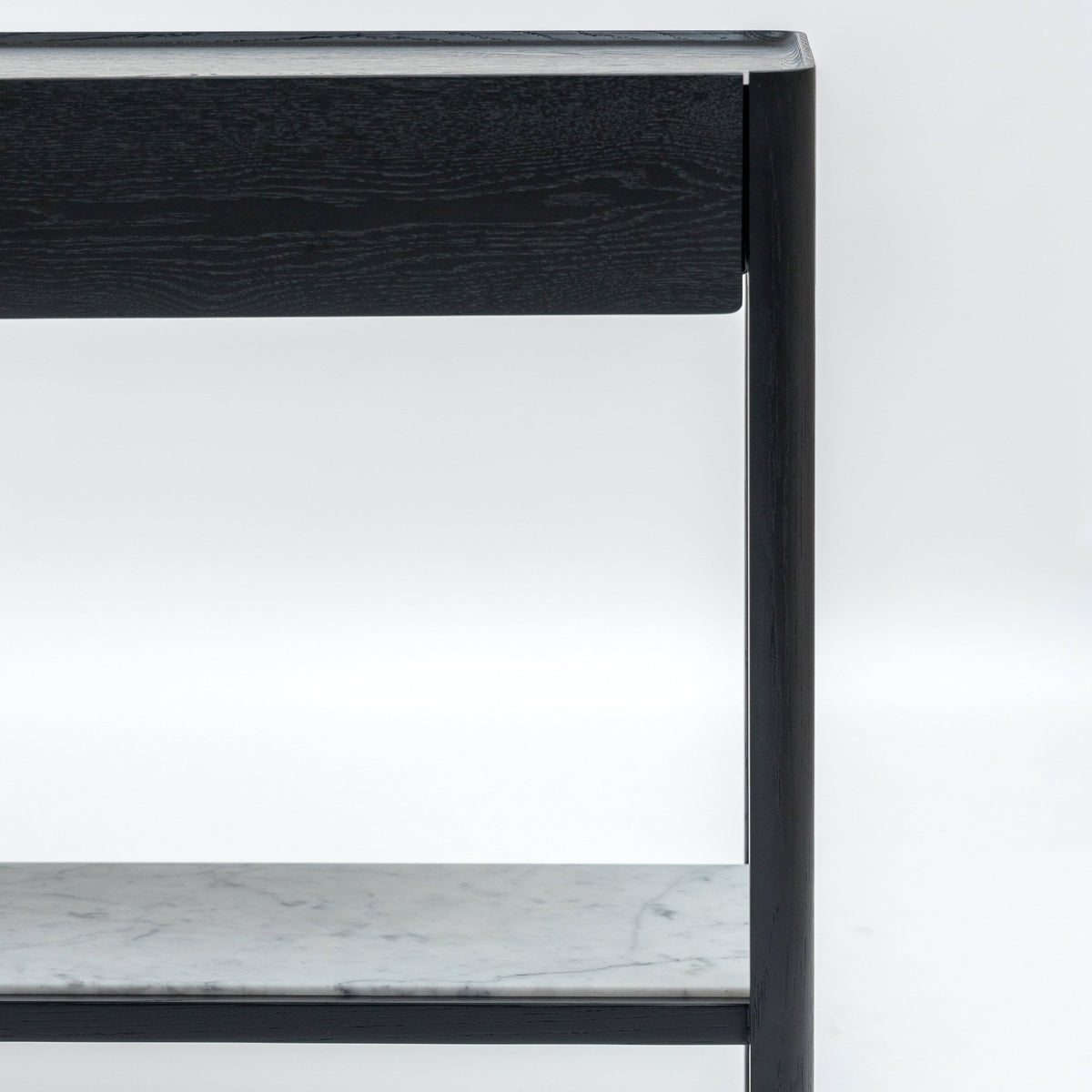 Nell Console - Black Oak & Bianca Carrara