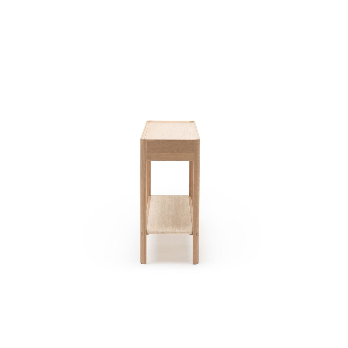 Nell Console - Blonde Oak & Travertine - Tolv Loom Collection Dubai