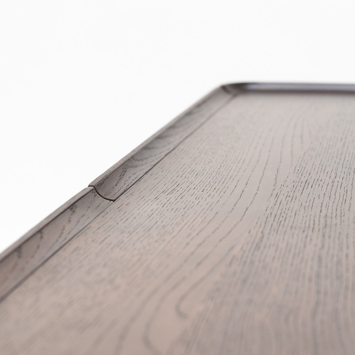 Nell Console - Espresso Oak & Travertine - Console Table with Storage Tolv Loom Collection Dubai