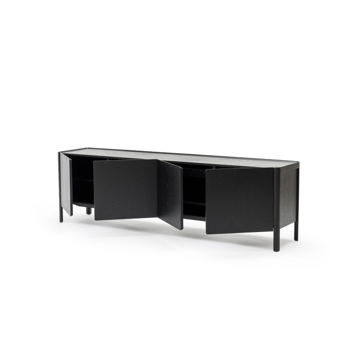 Nell Sideboard - Black Oak - Buffets & Sideboards Tolv Loom Collection Dubai