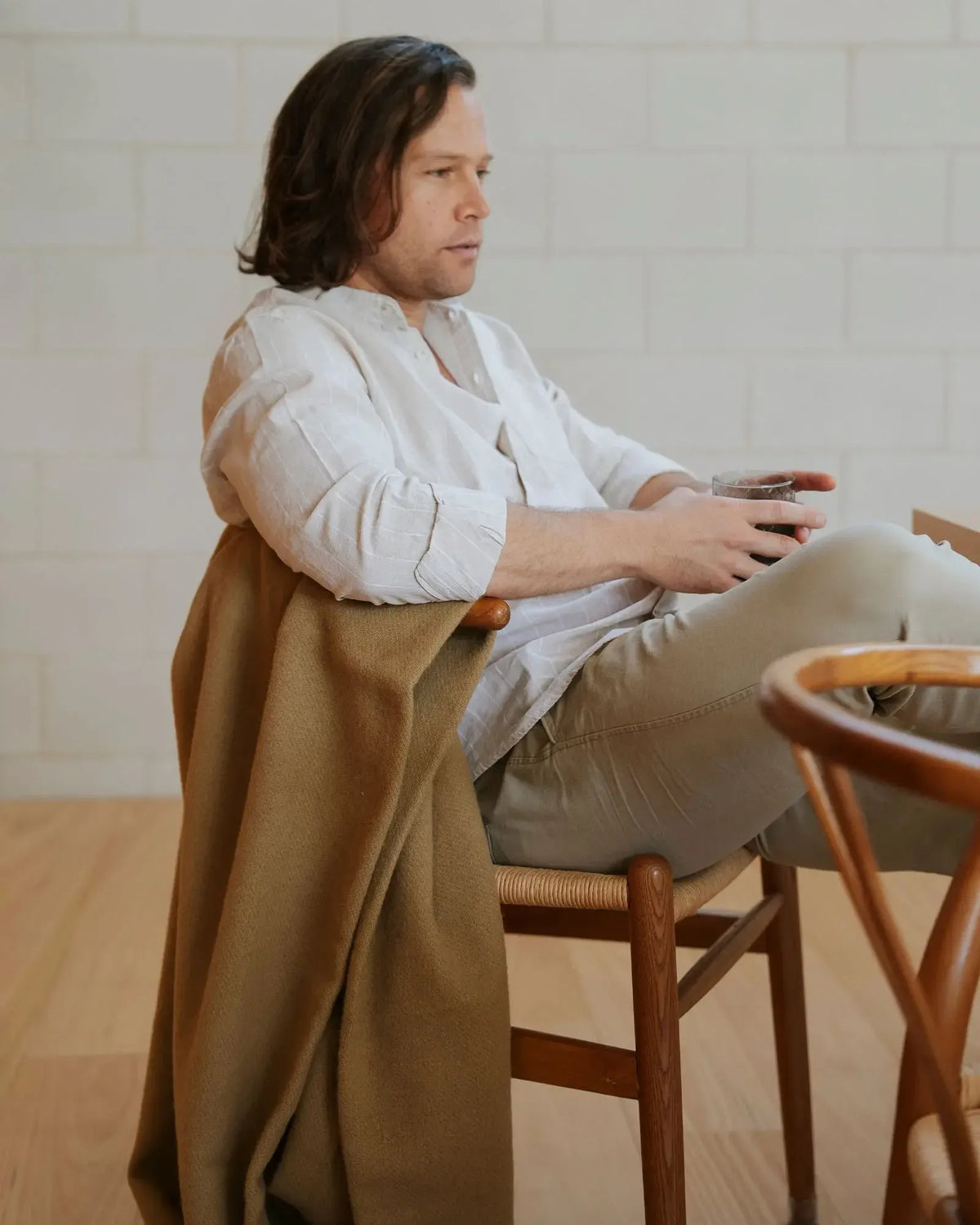 Nevis Throw - Camel