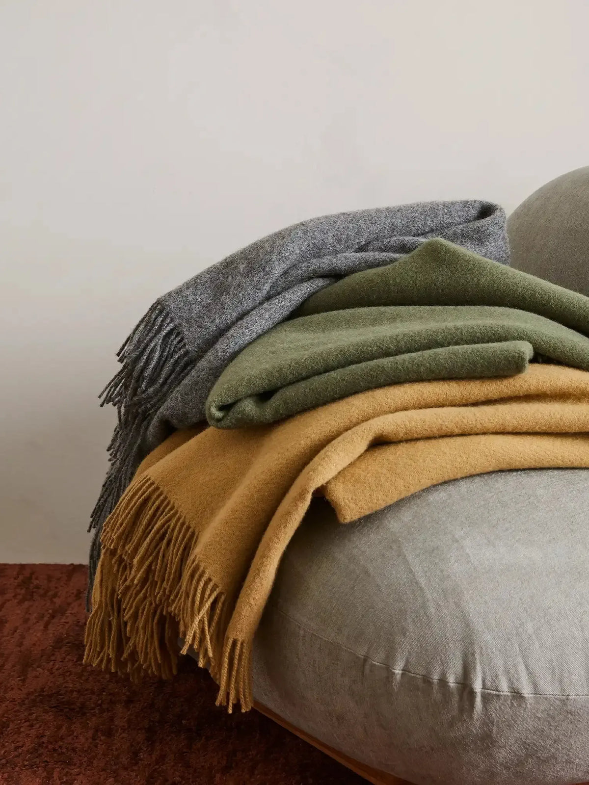 Nevis Throw - Camel