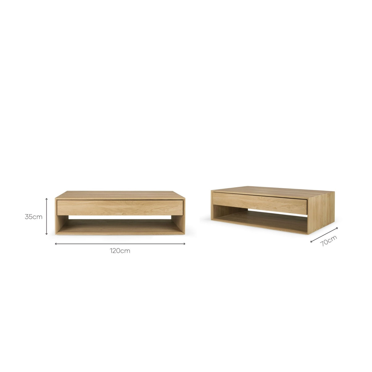 Nordic Coffee Table - Coffee Tables Ethnicraft Loom Collection Dubai
