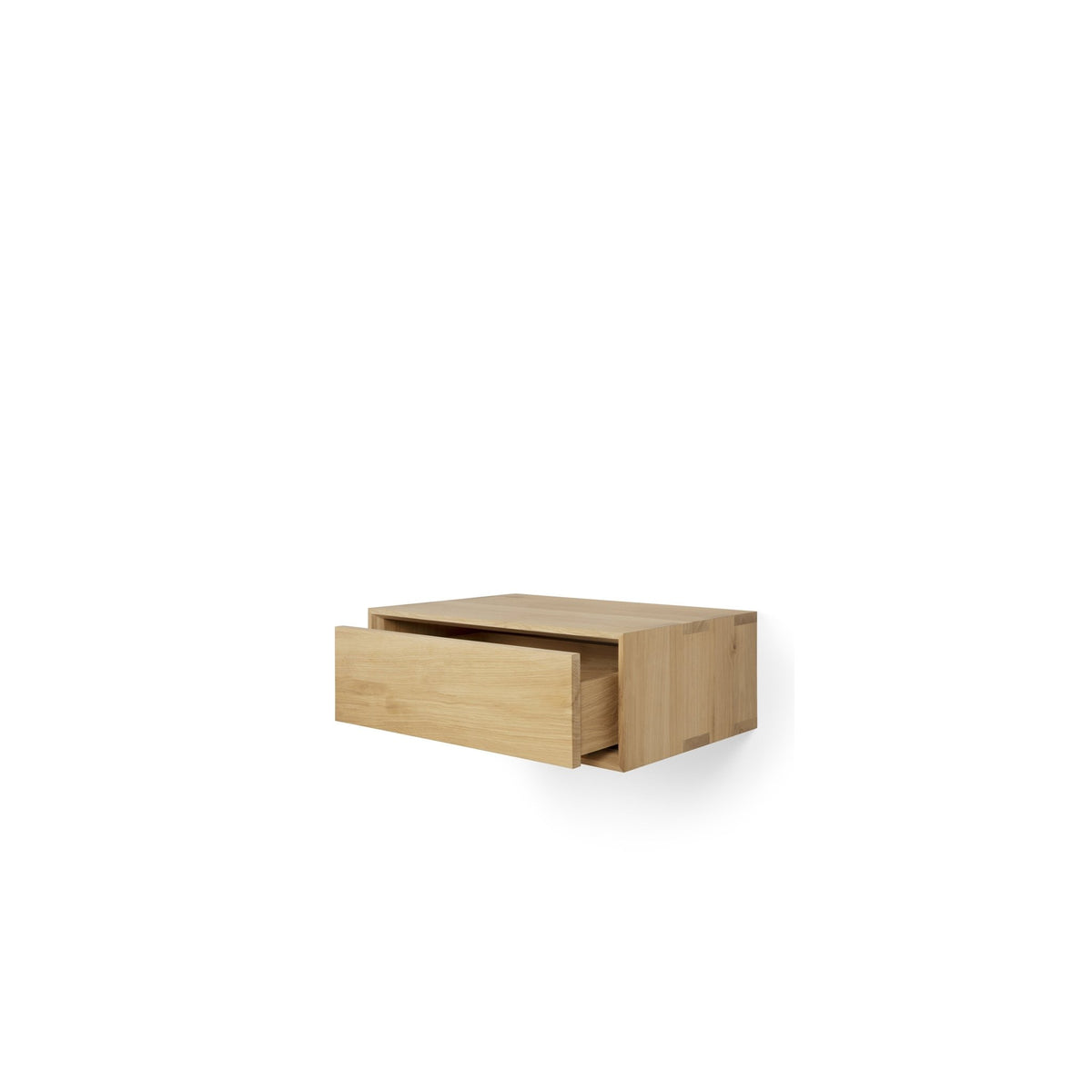 Nordic II Hanging Bedside Table - Oak