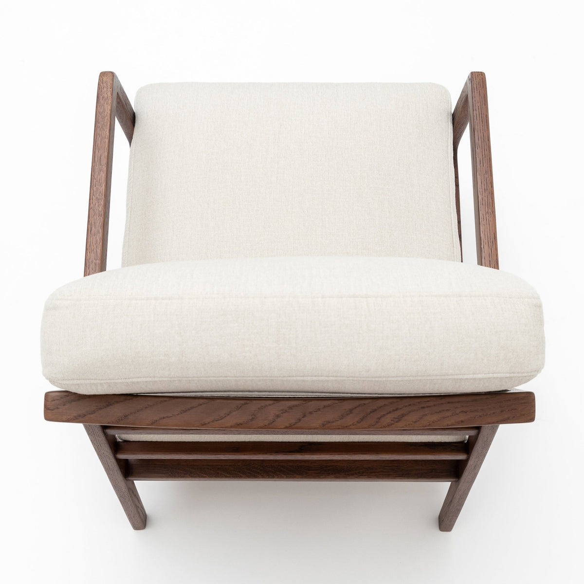 Nysse Armchair - Espresso Oak & Macadamia