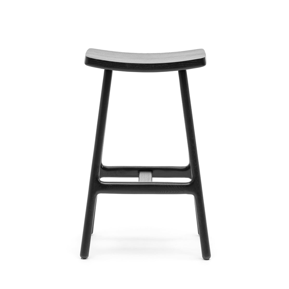 Odd Counter Stool - Black Oak