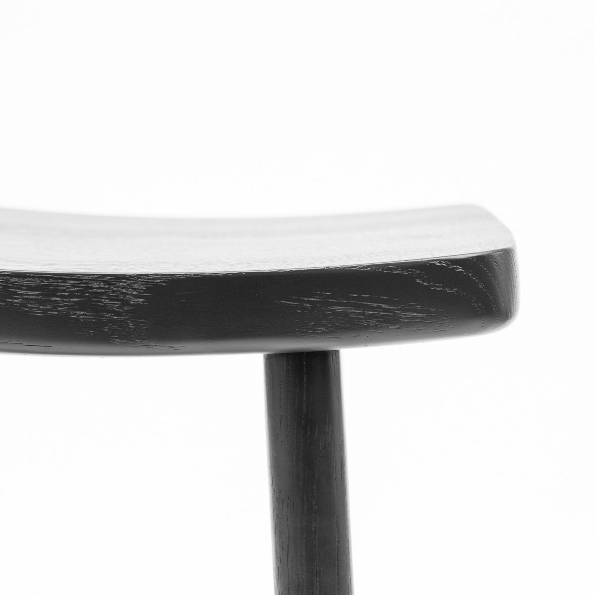 Odd Counter Stool - Black Oak