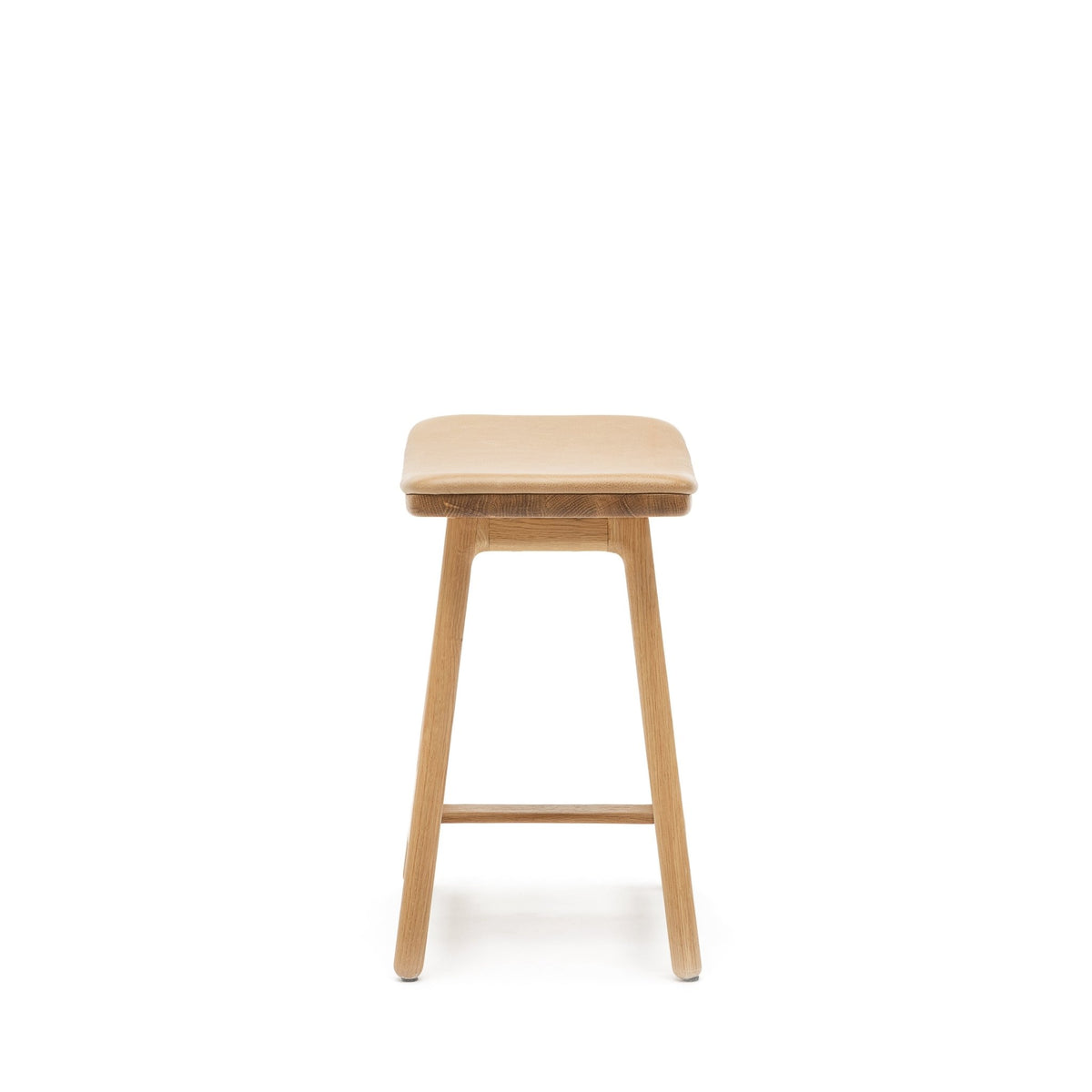 Odd Low Stool - Light Oak & Alabama Pecan