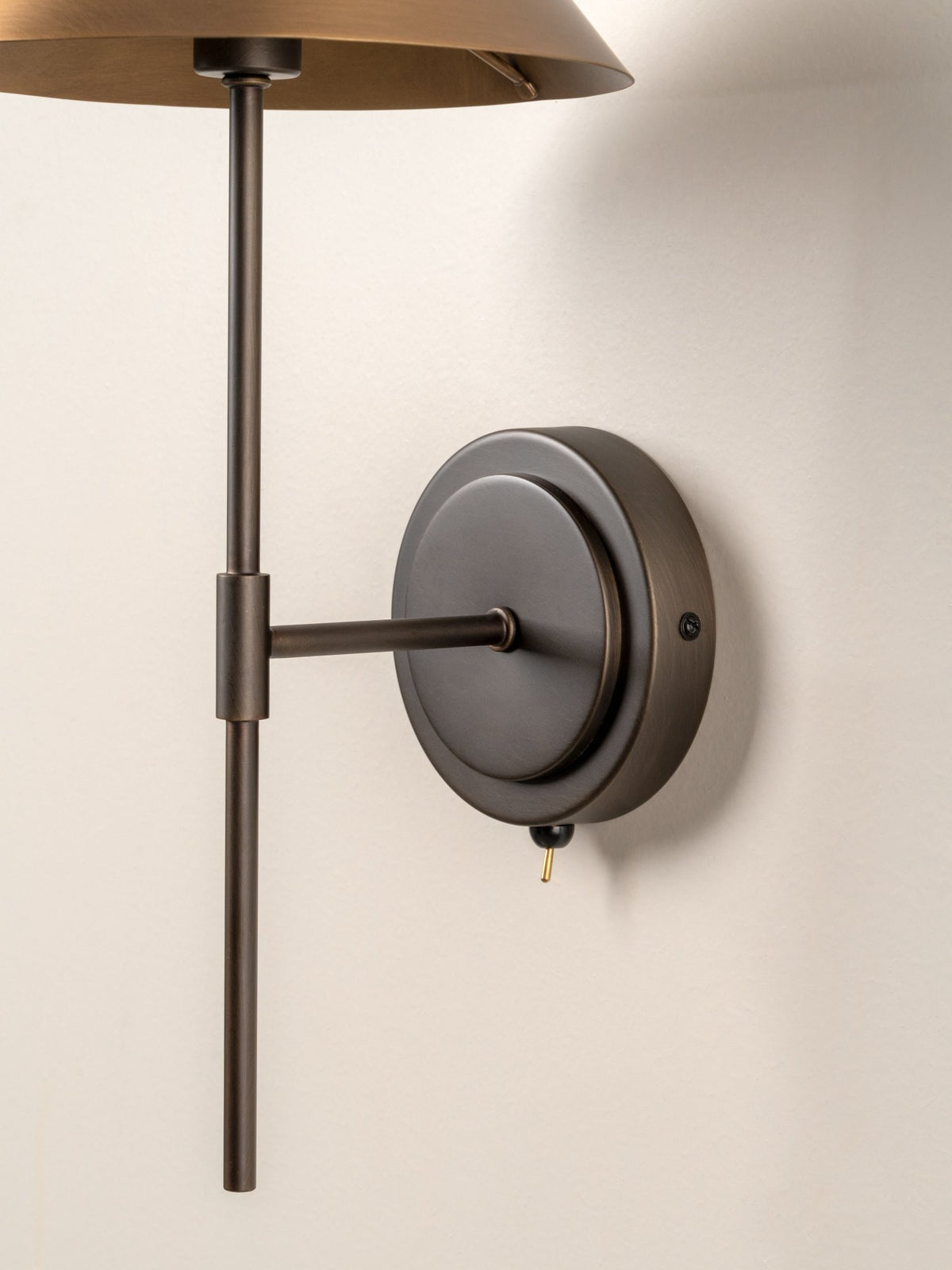 Orta - Aged Brass And Bronze Wall Light