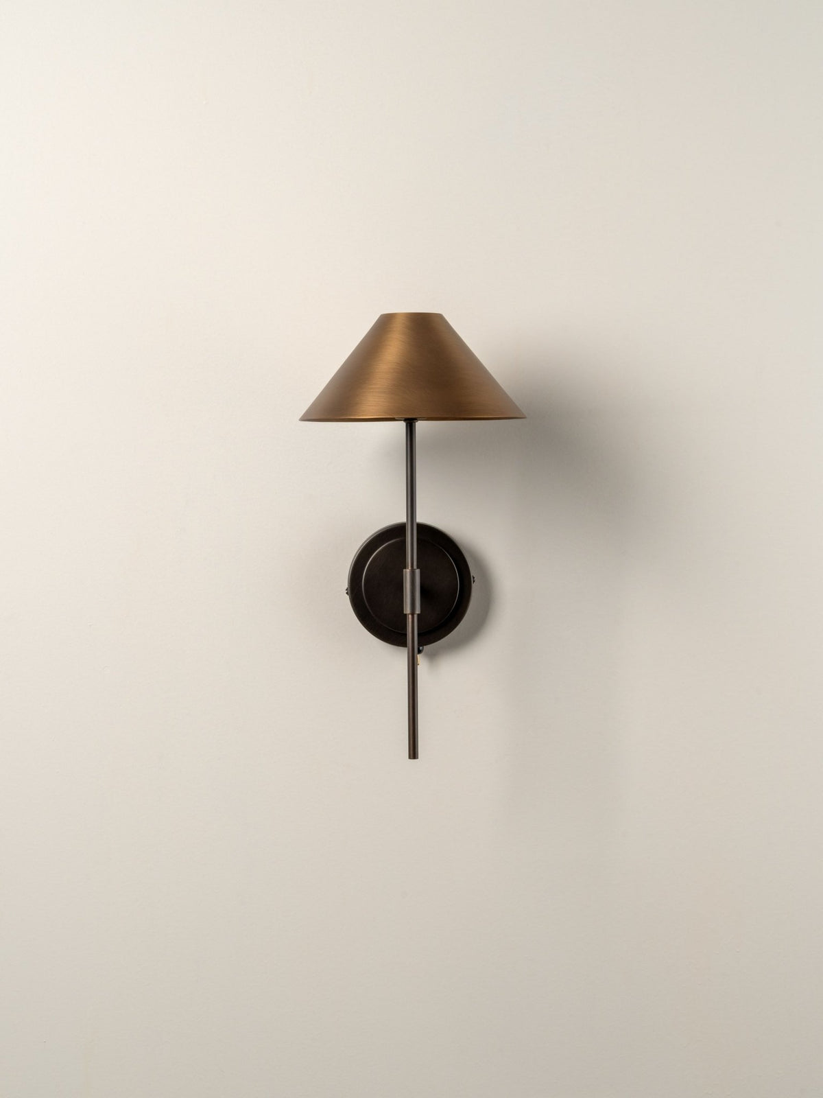 Orta - Aged Brass And Bronze Wall Light