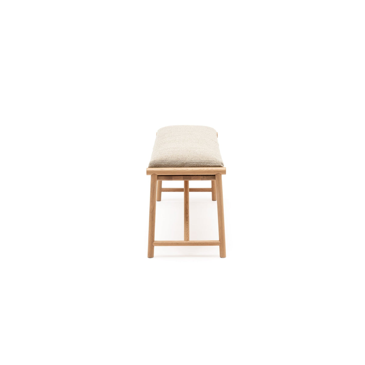 Osaka Bench - Light Oak & Fleece Fawn