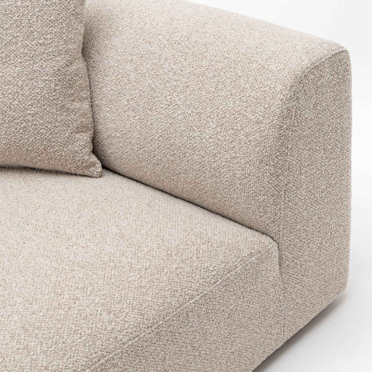 Osaka Left Chaise - Brown - Sofa Loom Collection Loom Collection Dubai
