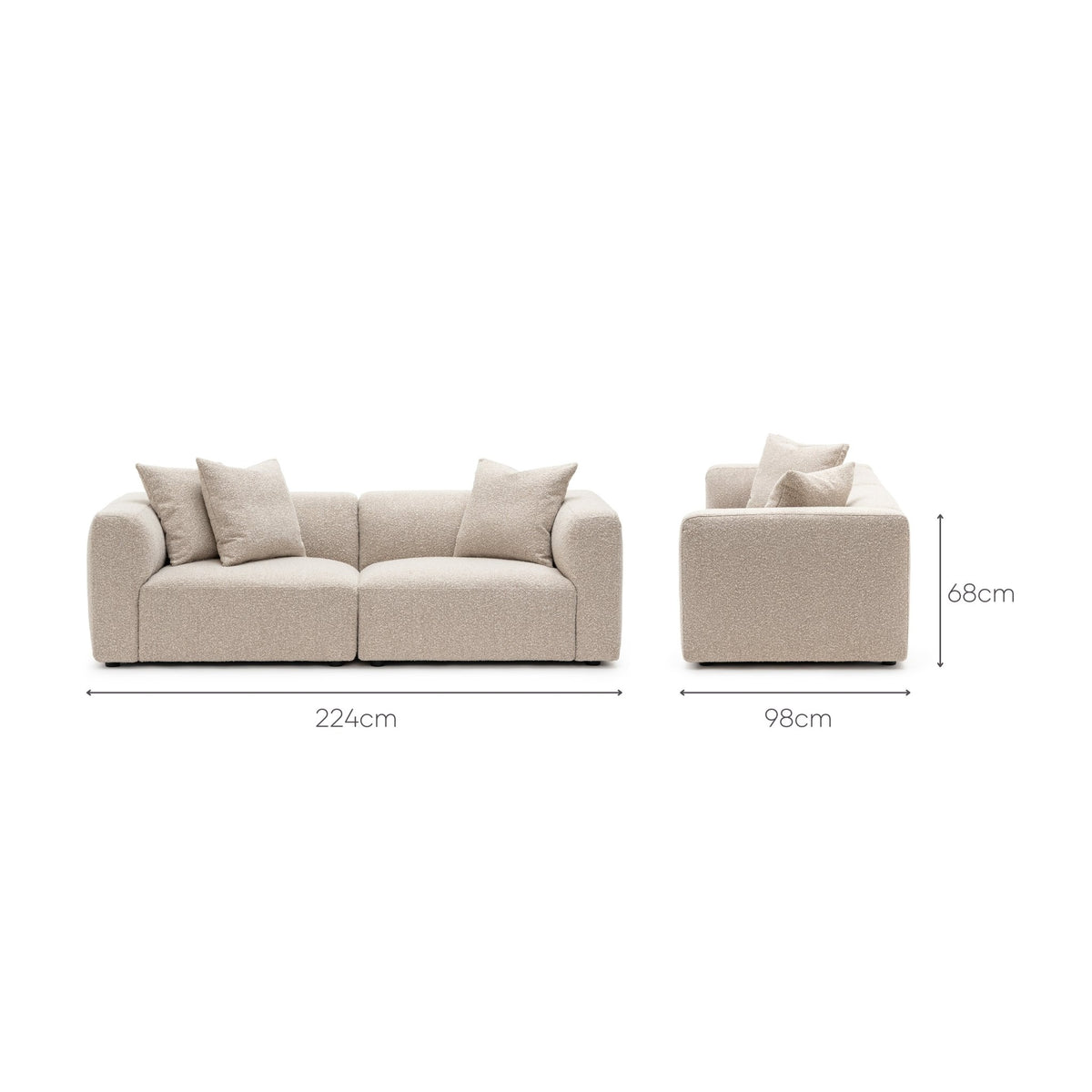 Osaka Sofa - Brown