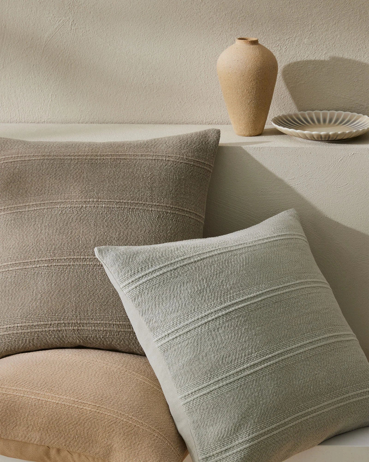 Palma 50Cm Cushion - Shell