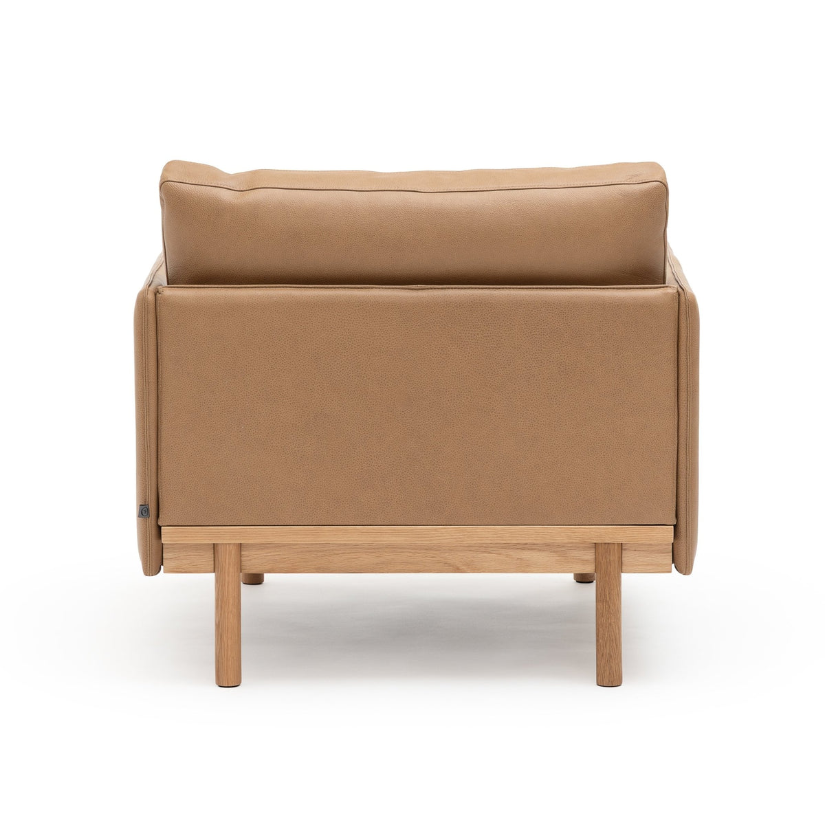 Pensive Chair - Light Oak & Pecan Leather